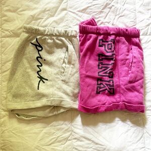 VS PINK shorts bundle